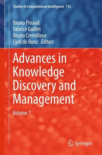 Advances in Knowledge Discovery and Management Volume 7