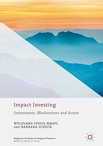Impact Investing Instruments, Mechanisms and Actors