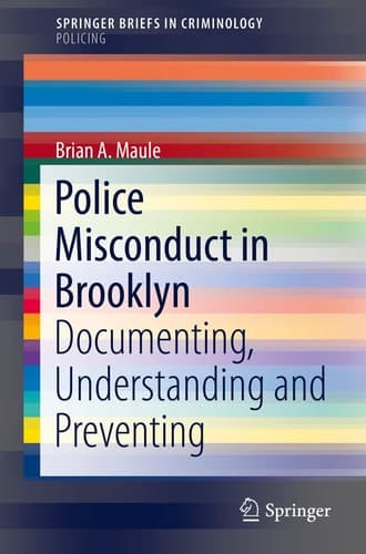 Police Misconduct in Brooklyn Documenting, Understanding and Preventing