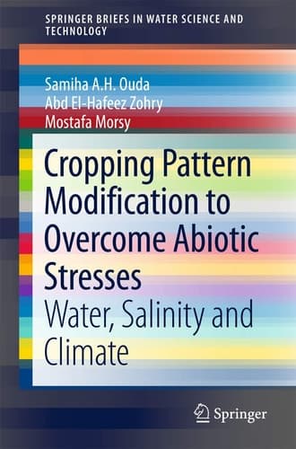 Cropping Pattern Modification to Overcome Abiotic Stresses Water, Salinity and Climate