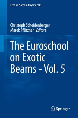 The Euroschool on Exotic Beams - Vol. 5