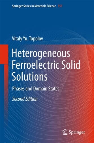 Heterogeneous Ferroelectric Solid Solutions Phases and Domain States