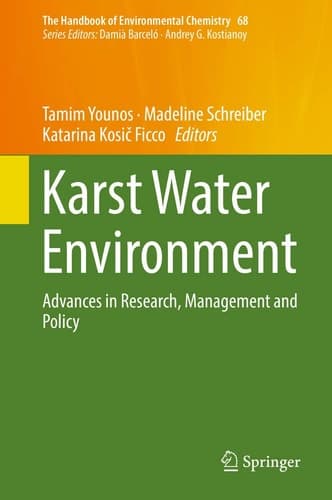 Karst Water Environment Advances in Research, Management and Policy