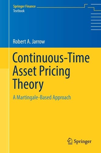 Continuous-Time Asset Pricing Theory A Martingale-Based Approach
