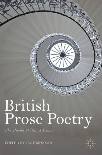 British Prose Poetry The Poems Without Lines