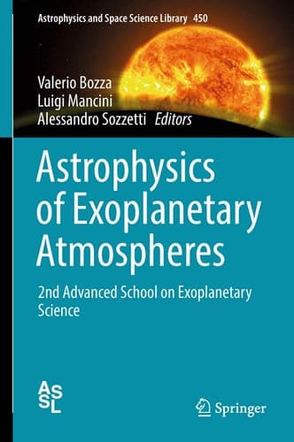 Astrophysics of Exoplanetary Atmospheres 2nd Advanced School on Exoplanetary Science
