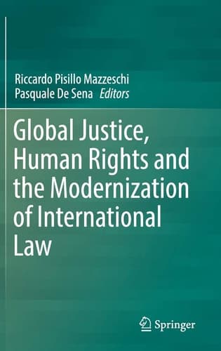 Global Justice, Human Rights and the Modernization of International Law