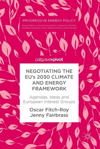 Negotiating the EU’s 2030 Climate and Energy Framework Agendas, Ideas and European Interest Groups