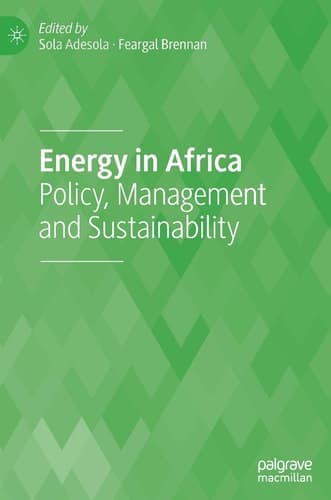 Energy in Africa Policy, Management and Sustainability