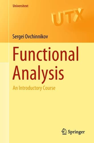 Functional Analysis An Introductory Course