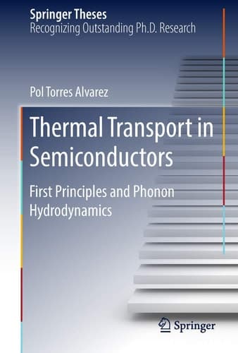 Thermal Transport in Semiconductors First Principles and Phonon Hydrodynamics