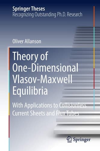 Theory of One-Dimensional Vlasov-Maxwell Equilibria With Applications to Collisionless Current Sheets and Flux Tubes