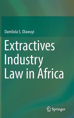 Extractives Industry Law in Africa