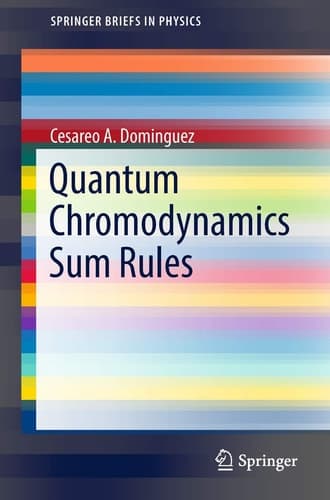 Quantum Chromodynamics Sum Rules