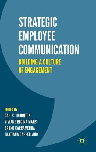 Strategic Employee Communication Building a Culture of Engagement