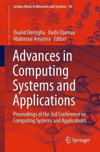 Advances in Computing Systems and Applications Proceedings of the 3rd Conference on Computing Systems and Applications