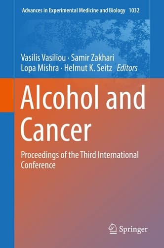 Alcohol and Cancer Proceedings of the Third International Conference
