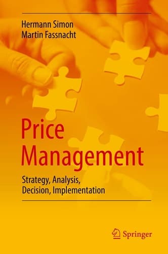Price Management Strategy, Analysis, Decision, Implementation