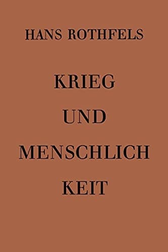 Krieg und Menschlichkeit (German Edition)