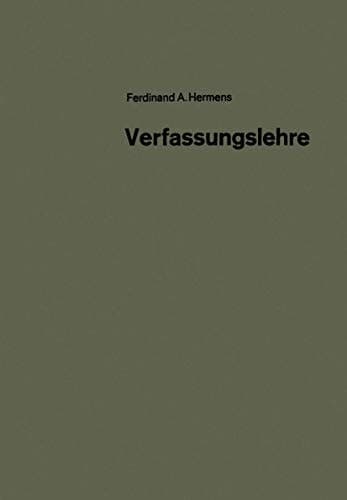 Verfassungslehre
