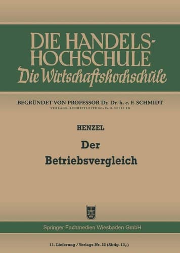Der Betriebsvergleich