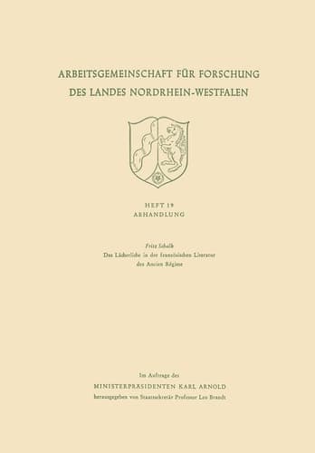 Das Lächerliche in der französischen Literatur des Ancien Régime (German Edition)