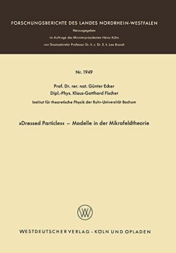Dressed Particles - Modelle in der Mikrofeldtheorie (German Edition)