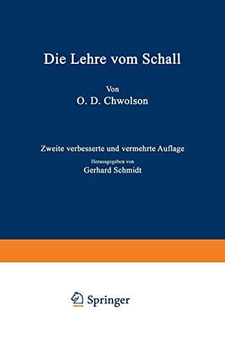 Die Lehre vom Schall