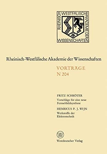 Vorschläge für eine neue Fernsehbildsynthese 185. Sitzung am 7. Januar 1970 in Düsseldorf