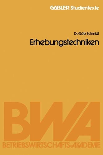 Erhebungstechniken