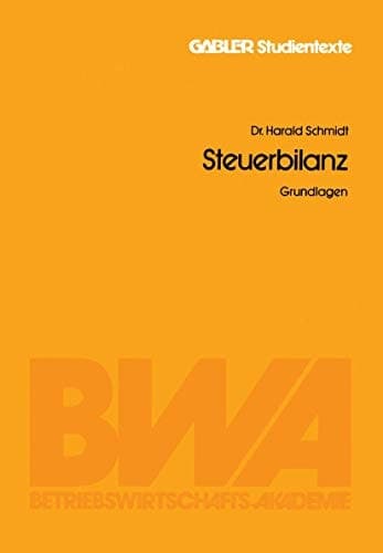 Steuerbilanz Grundlagen