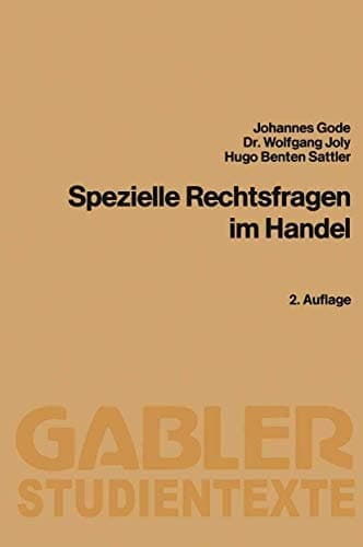Spezielle Rechtsfragen im Handel