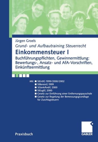 Einkommensteuer I Buchführungsp flchten, Gewinnermittlung: Bewertungs-, Ansatz- und AfA-Vorschriften, Einkünfteermittlung