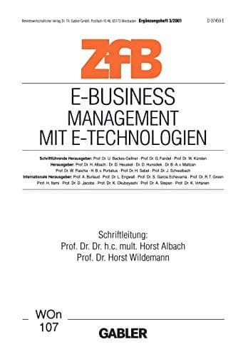 E-Business Management mit E-Technologien Management mit E-Technologien