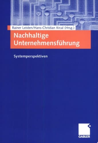 Nachhaltige Unternehmensführung Systemperspektiven