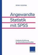 Angewandte Statistik mit SPSS praktische Einführung für Wirtschaftswissenschaftler