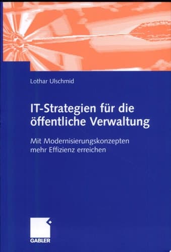 IT-Strategien für die öffentliche Verwaltung Mit Modernisierungskonzepten mehr Effizienz erreichen