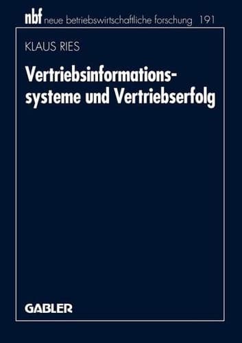 Vertriebsinformationssysteme und Vertriebserfolg