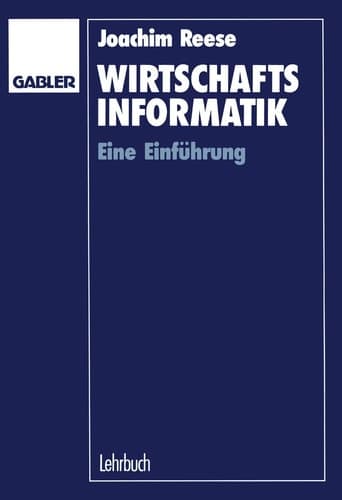 Wirtschaftsinformatik Eine Einführung