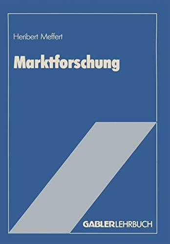 Marktforschung Grundriß mit Fallstudien