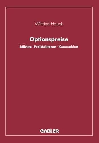 Optionspreise Märkte · Preisfaktoren · Kennzahlen