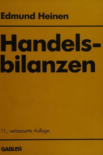 Handelsbilanzen (German Edition)