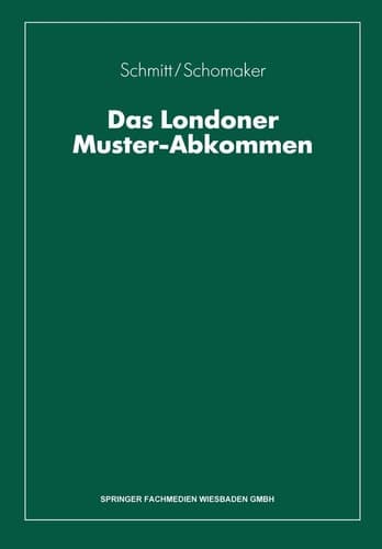 Das Londoner Muster-Abkommen Grundlagen der internationalen Schadenregulierung aufgrund der Grünen Karte oder nach dem ausländischen Kfz-Kennzeichen