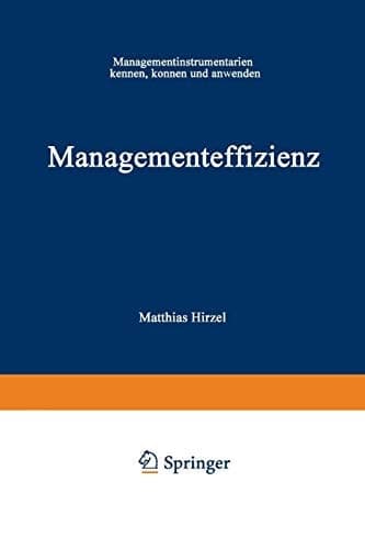 Managementeffizienz Managementinstrumentarium kennen, können und anwenden