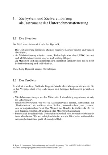 Zielvereinbarung und variable Vergütung ein praktischer Leitfaden - nicht nur für Führungskräfte