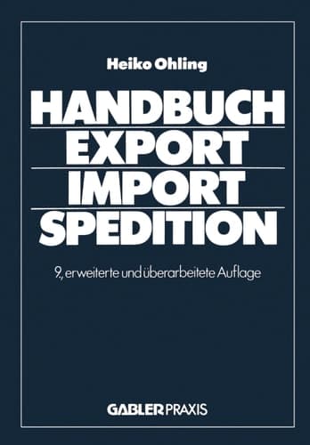 Handbuch Export — Import — Spedition