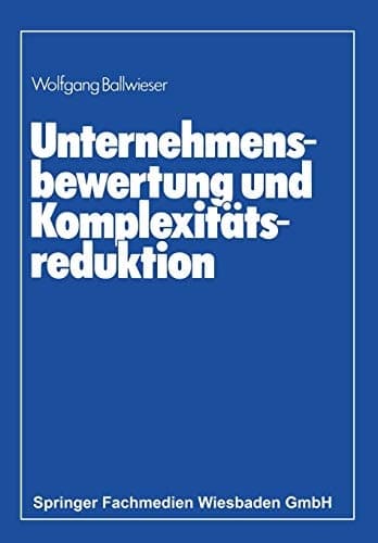 Unternehmensbewertung und Komplexitätsreduktion