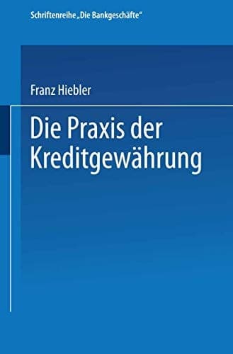 Die Praxis der Kreditgewährung Mit Erläuterungsbeispielen und einer Kreditinventur