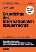 Grundzüge des internationalen Steuerrechts