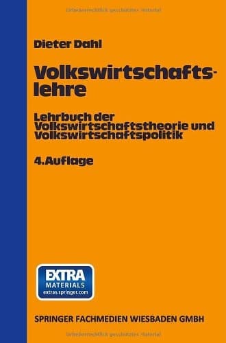 Volkswirtschaftslehre Lehrbuch der Volkswirtschaftstheorie und Volkswirtschaftspolitik
